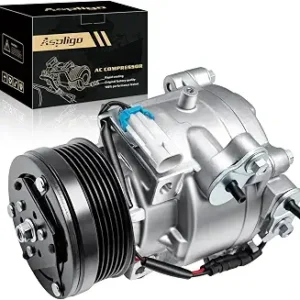 PartZuno AC compressor with pre-installed clutch for Cadillac SRX and Buick LaCrosse
