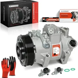 PartZuno AC compressor with clutch for Buick Encore and Chevrolet Trax