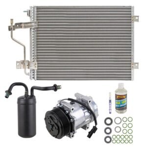 Dodge Ram AC compressor kit with condenser and drier for 5.9L Cummins diesel
