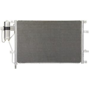 New A/C condenser with drier attached
